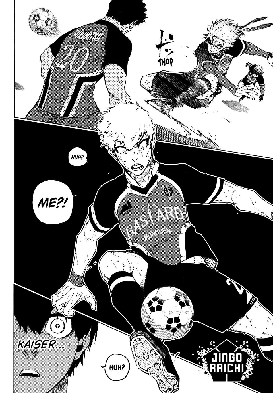 B Lock Manga, chapter 263, page 8