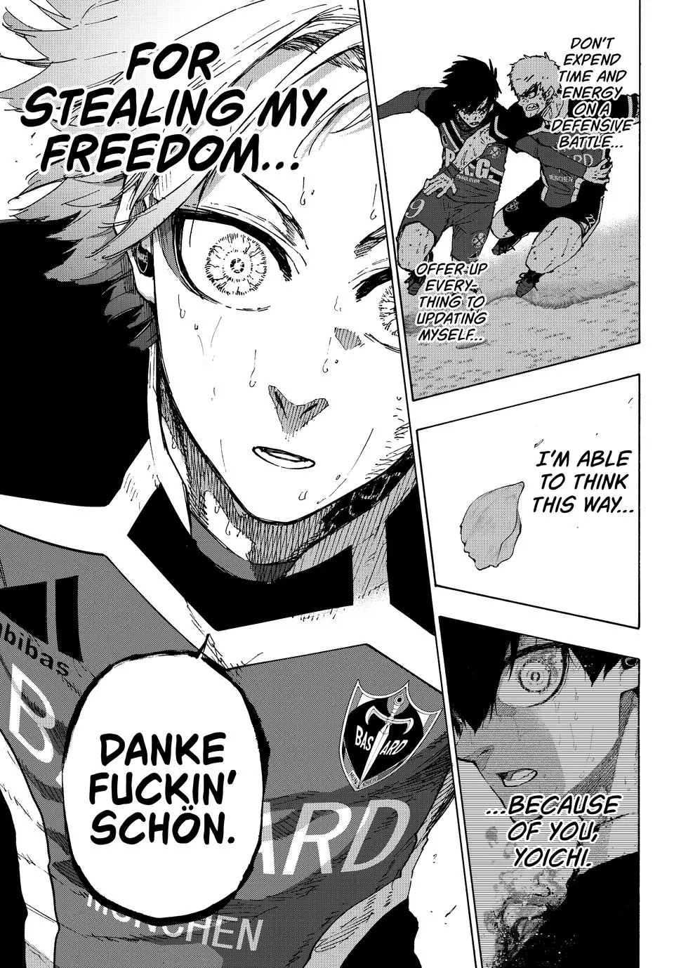 B Lock Manga, chapter 263, page 15
