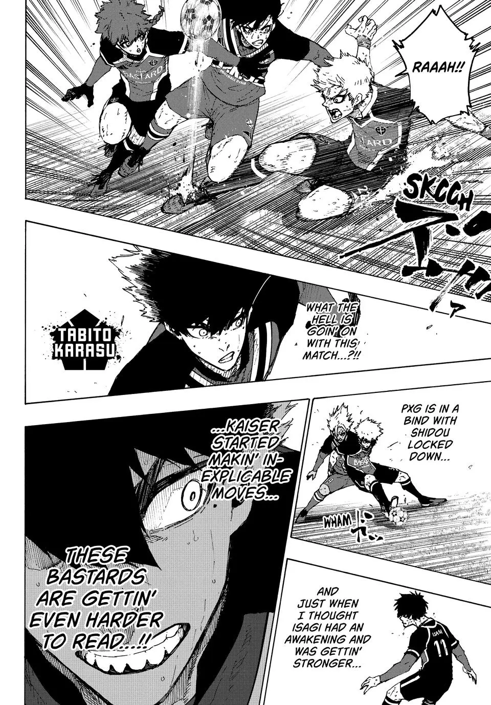 B Lock Manga, chapter 263, page 16