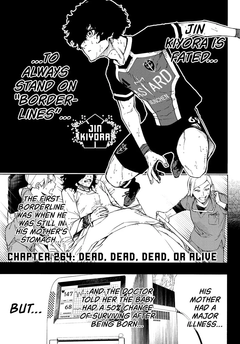 B Lock Manga, chapter 264, page 1