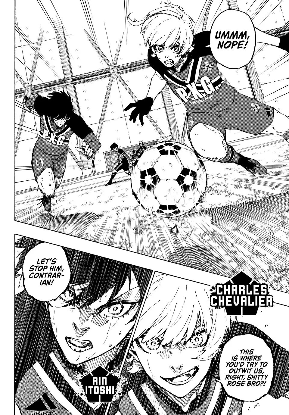 B Lock Manga, chapter 265, page 17