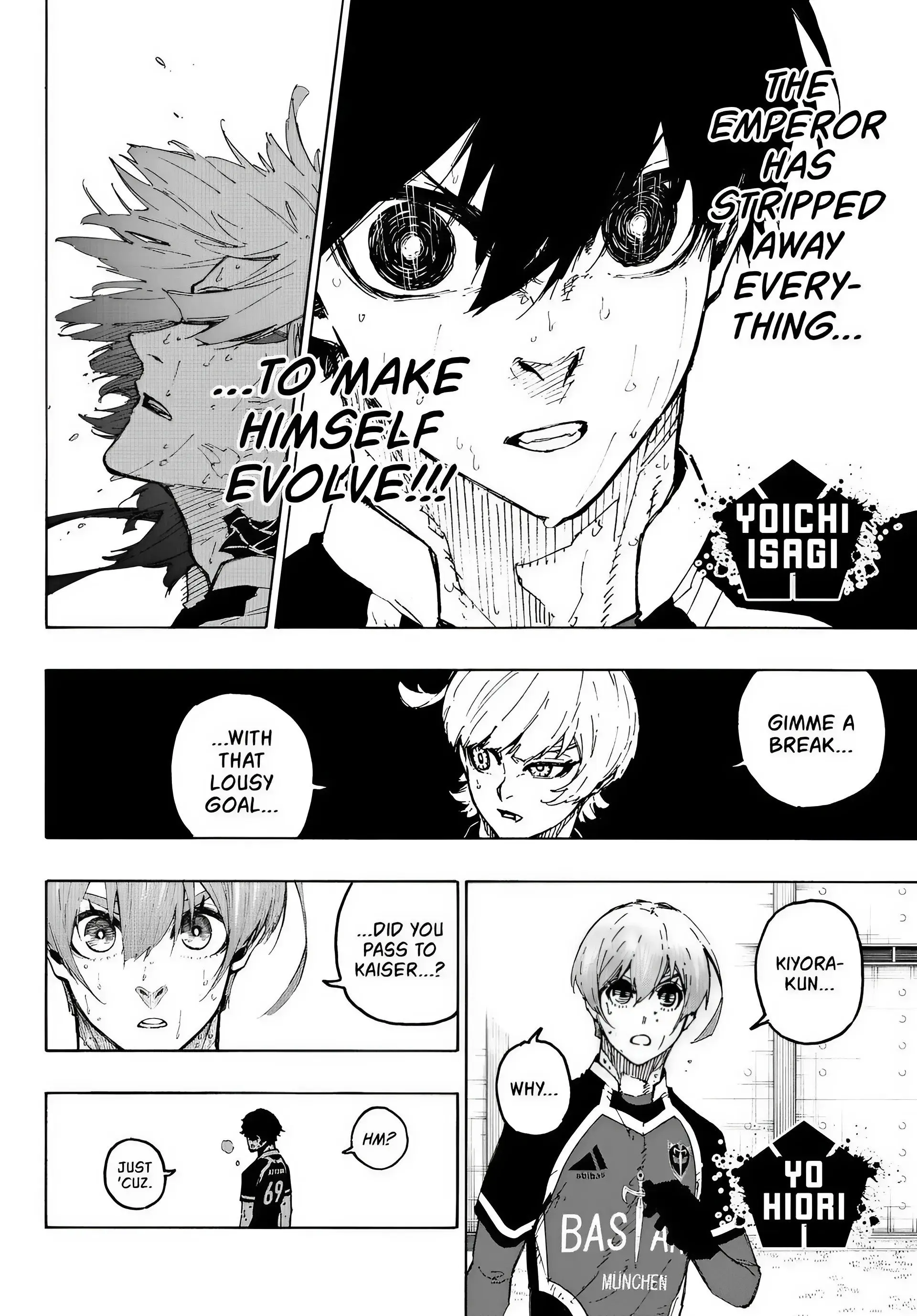 B Lock Manga, chapter 267, page 3