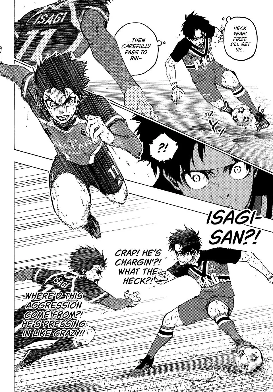 B Lock Manga, chapter 268, page 9