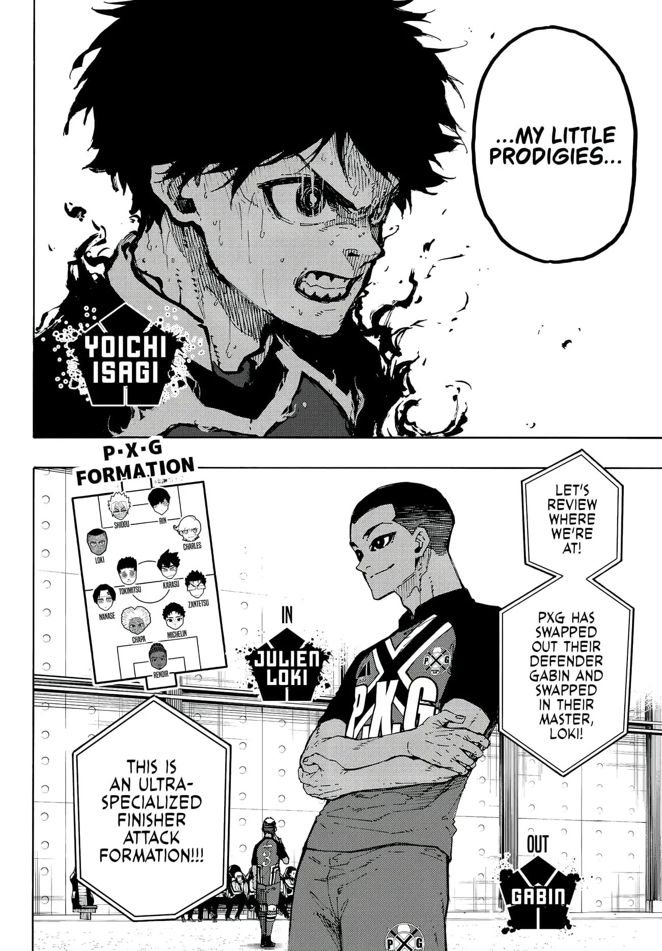 B Lock Manga, chapter 277, page 4