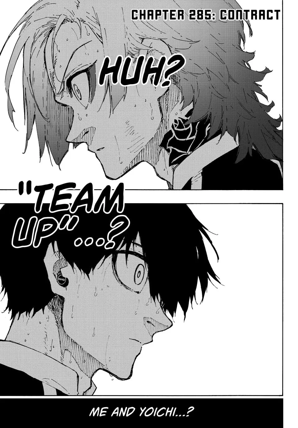 B Lock Manga, chapter 285, page 1