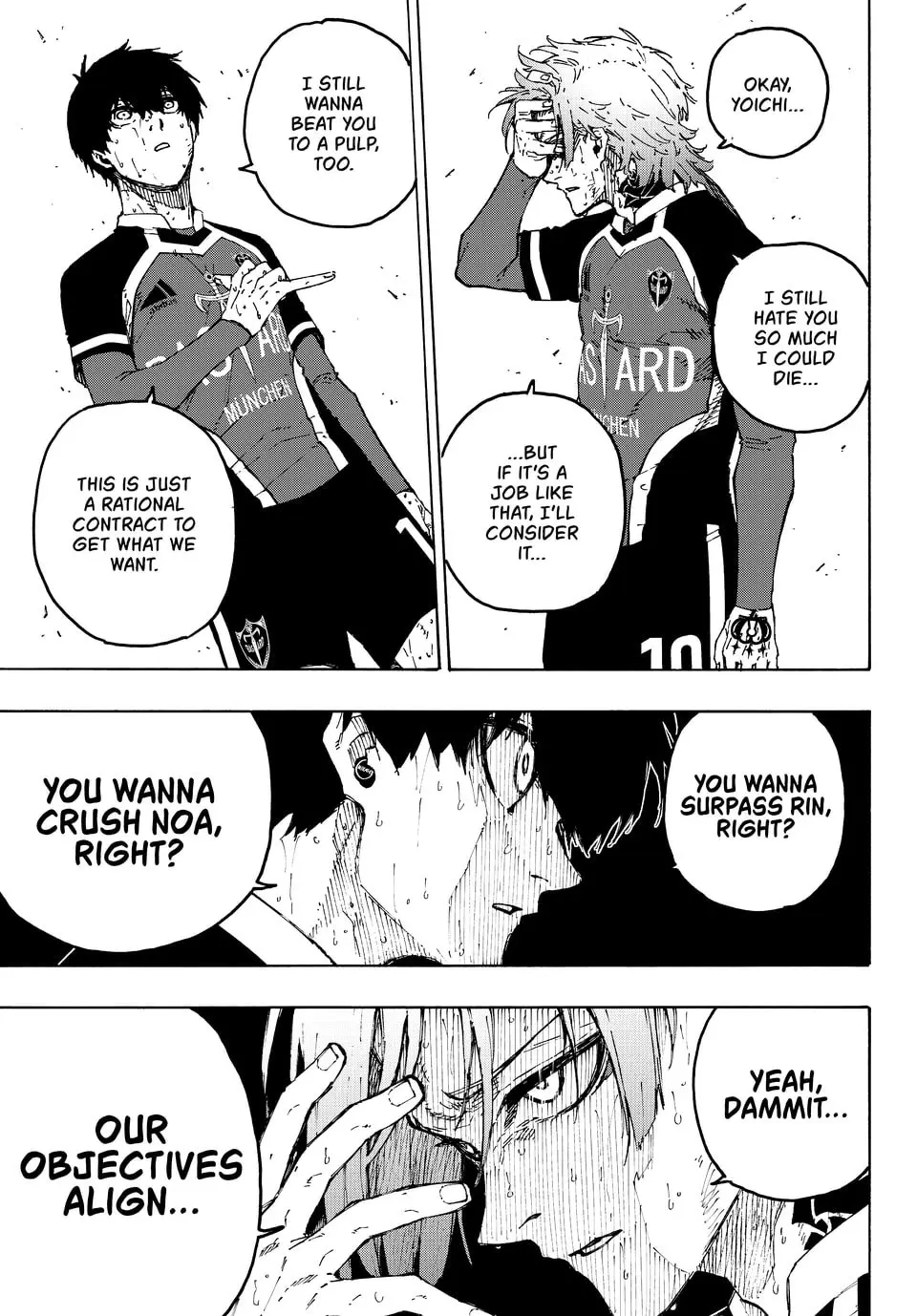 B Lock Manga, chapter 285, page 9