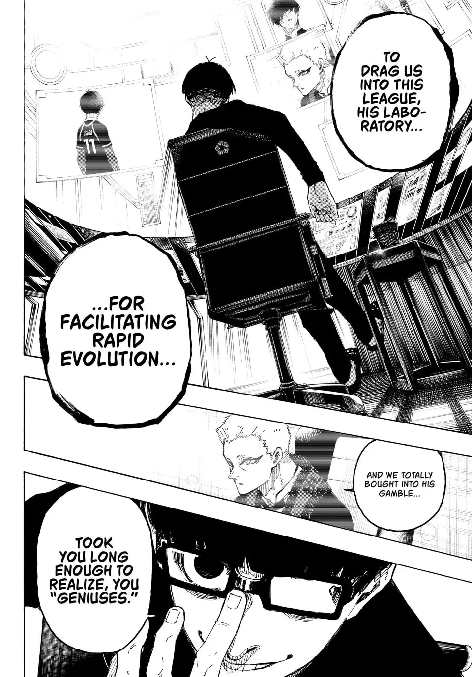 B Lock Manga, chapter 285, page 15