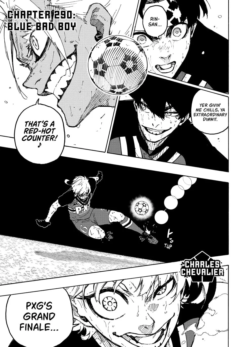 B Lock Manga, chapter 290, page 1
