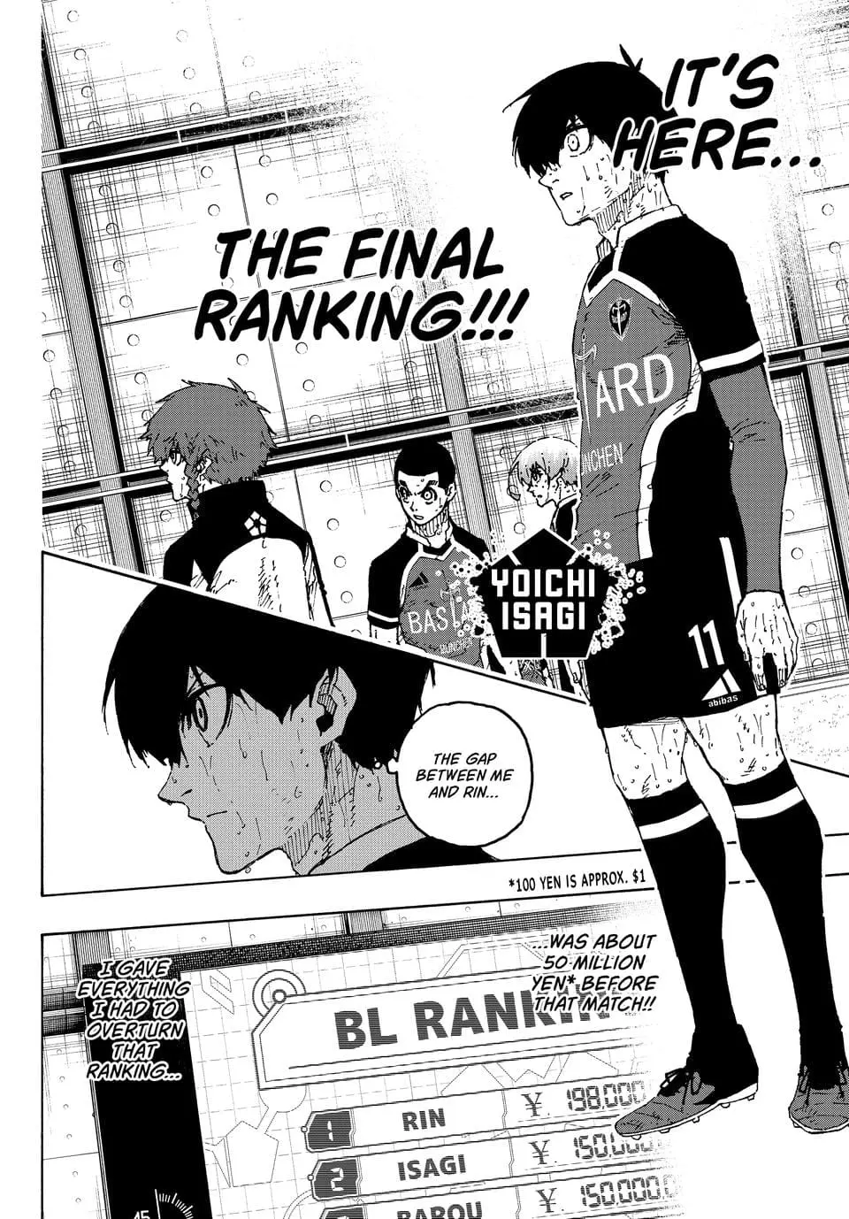 B Lock Manga, chapter 295, page 10