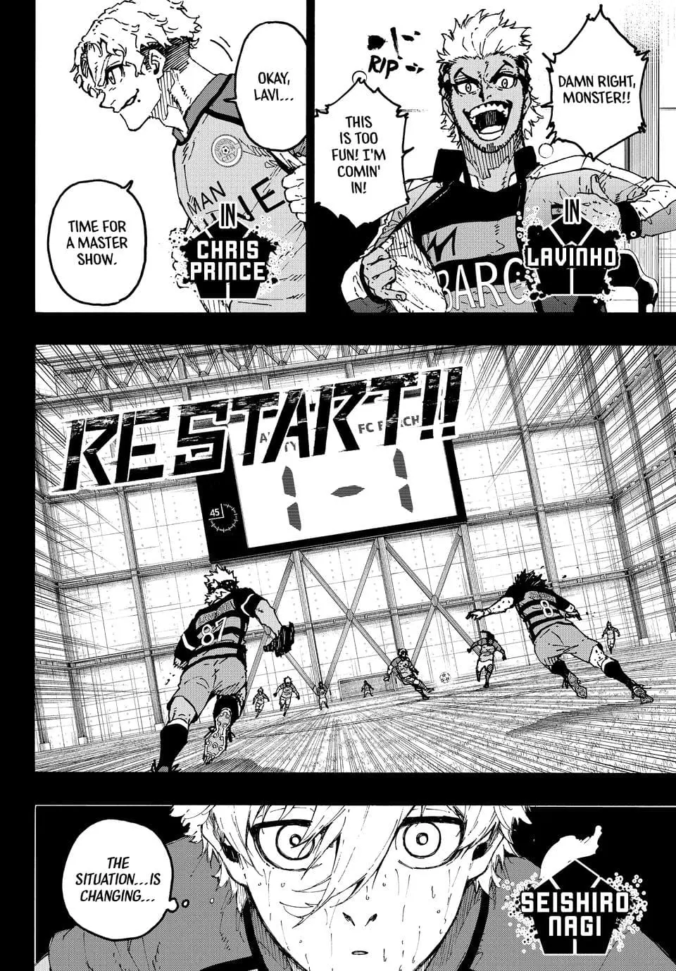 B Lock Manga, chapter 296, page 9