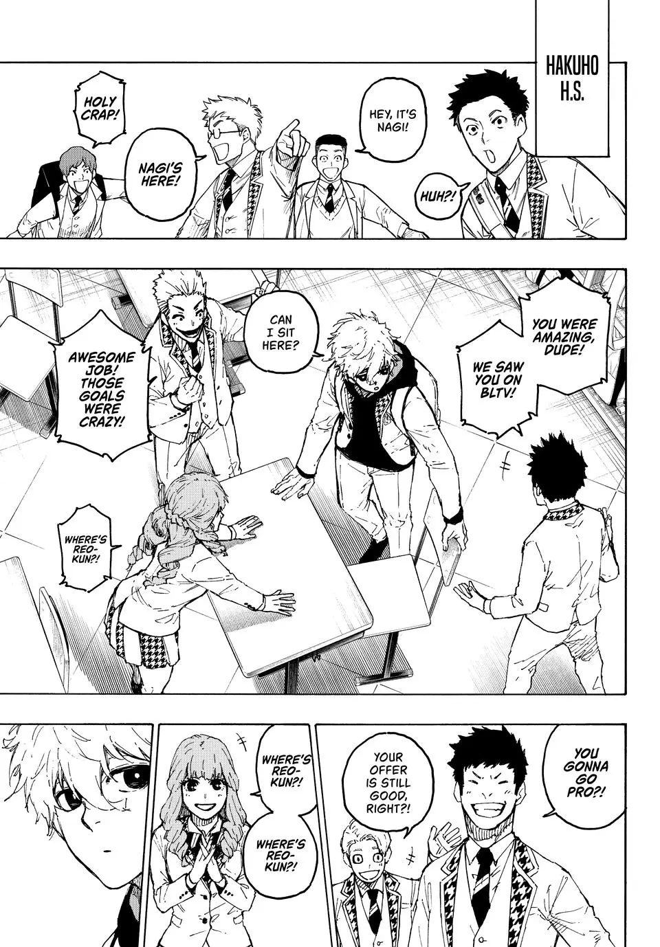 B Lock Manga, chapter 302, page 3