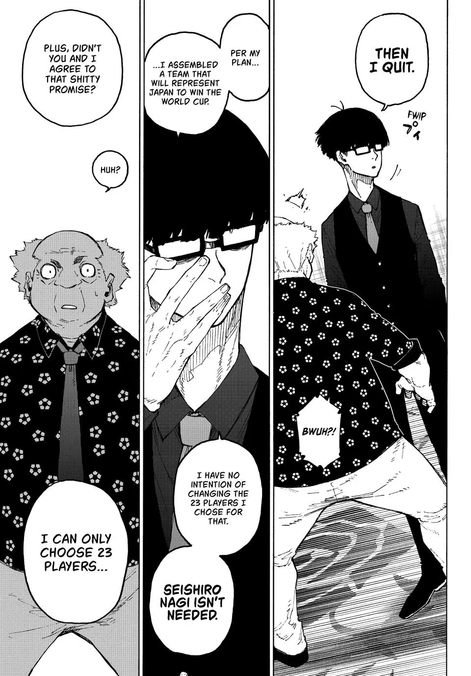 B Lock Manga, chapter 303, page 10