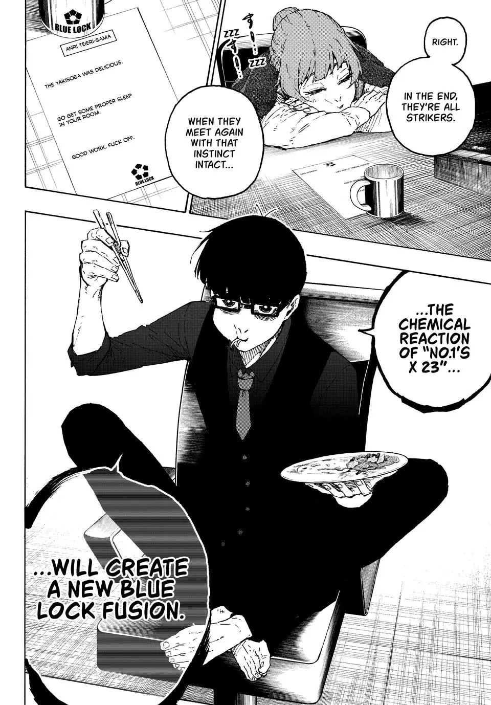 B Lock Manga, chapter 305, page 20