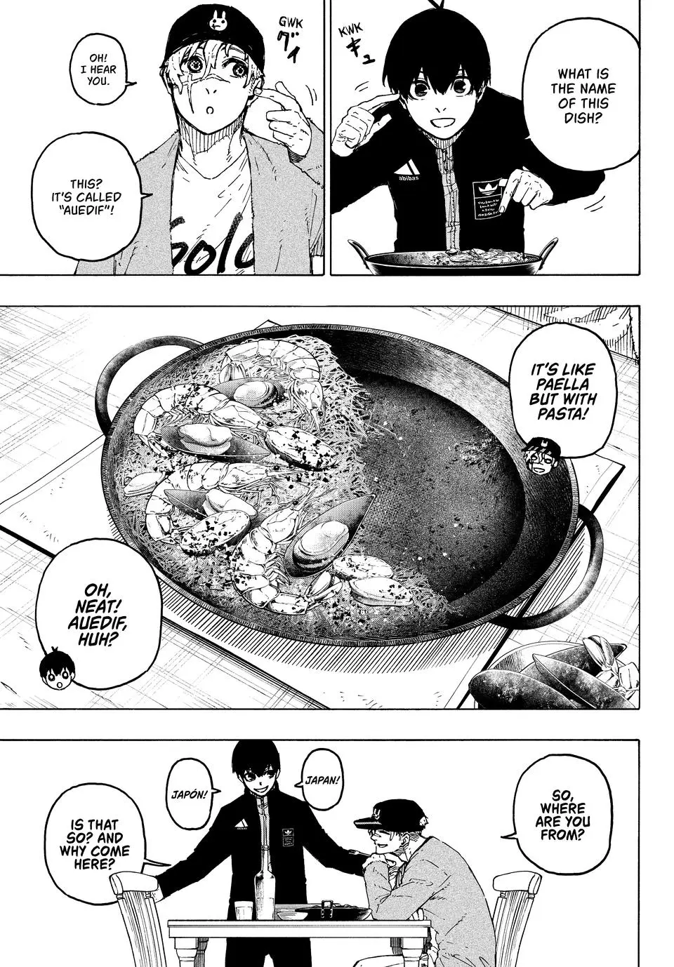 B Lock Manga, chapter 307, page 8