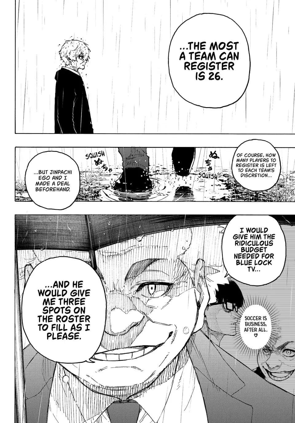 B Lock Manga, chapter 308, page 4