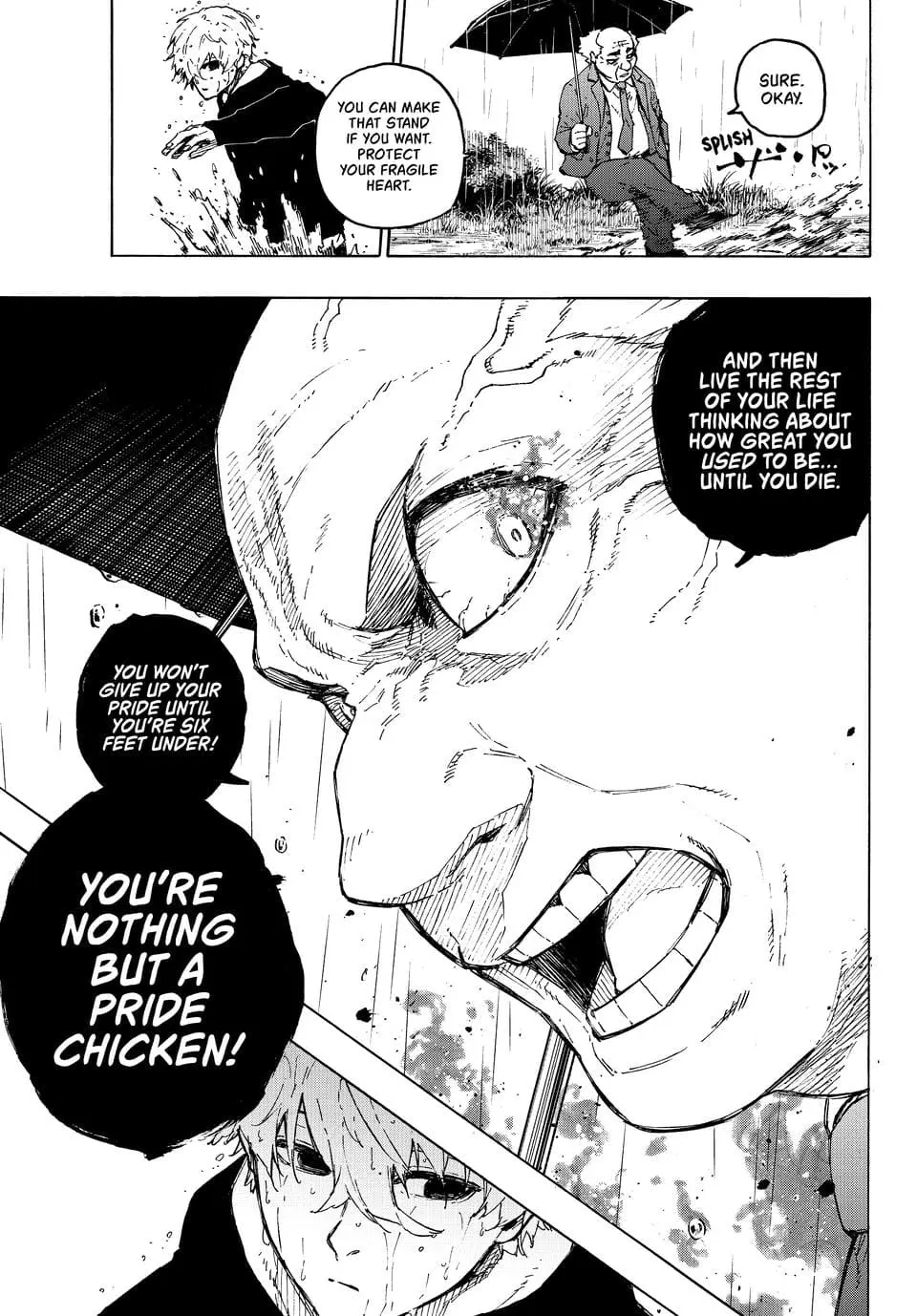 B Lock Manga, chapter 308, page 12