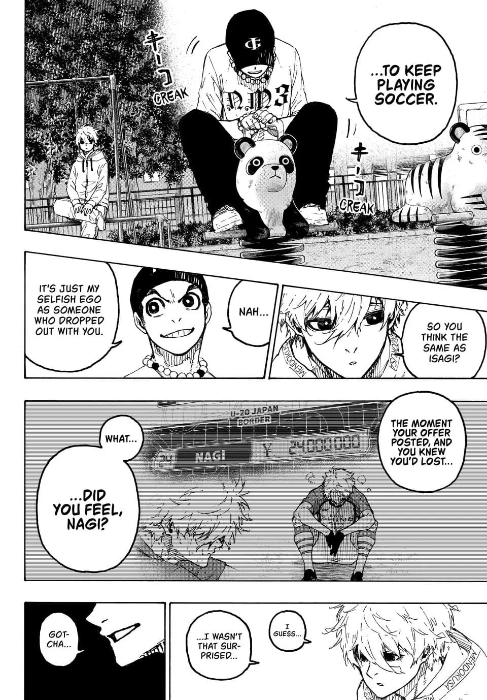 B Lock Manga, chapter 310, page 4