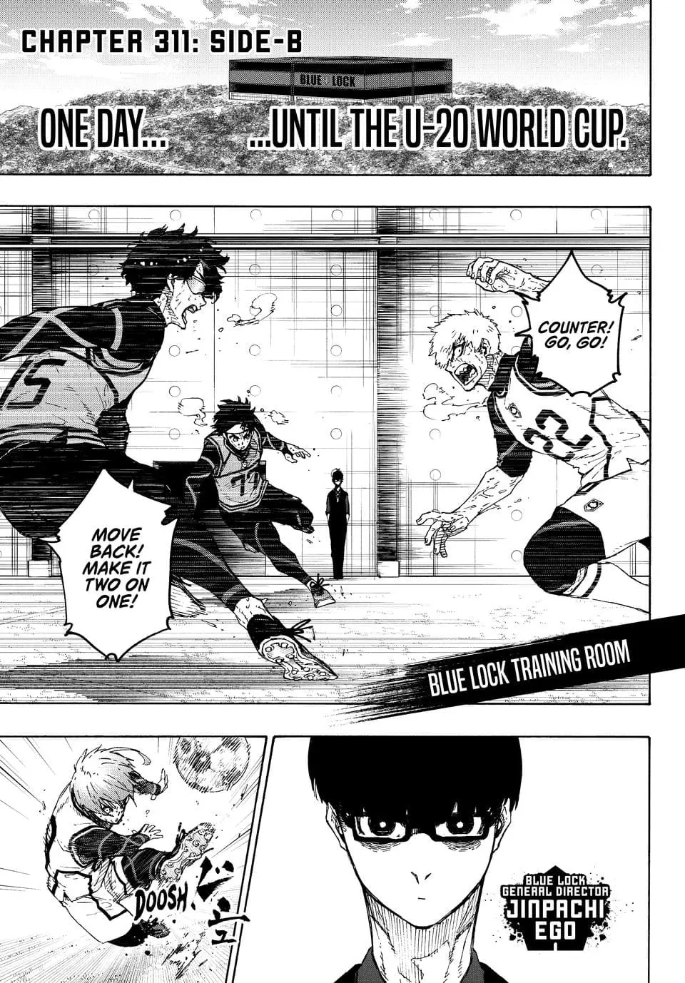 B Lock Manga, chapter 311, page 1