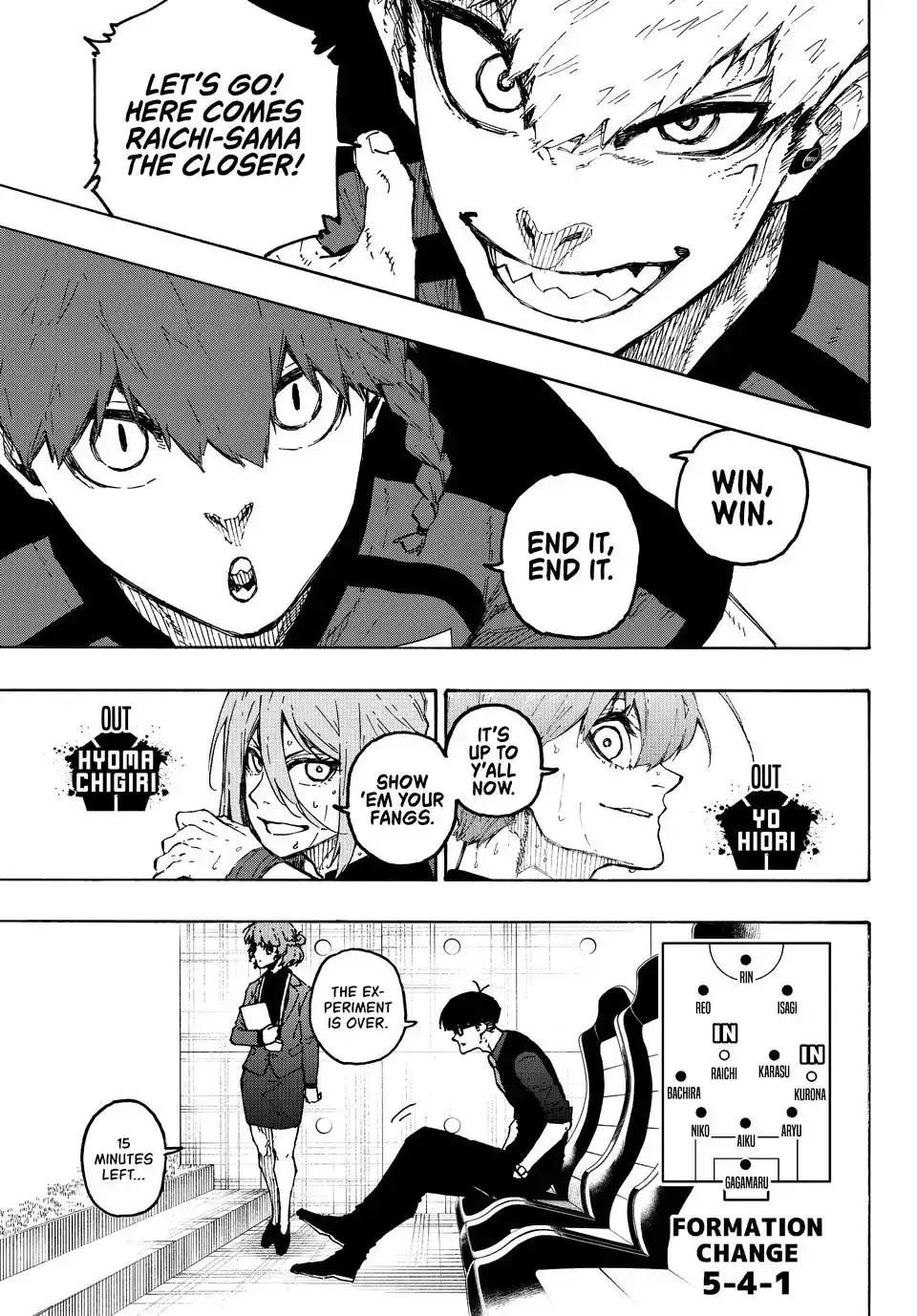 B Lock Manga, chapter 322, page 3