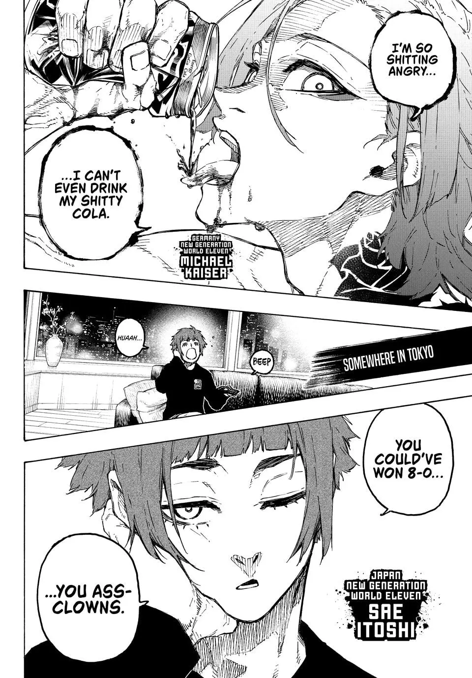 B Lock Manga, chapter 326, page 16
