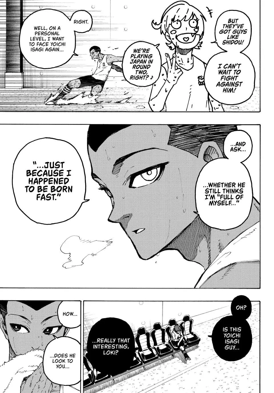 B Lock Manga, chapter 326, page 19
