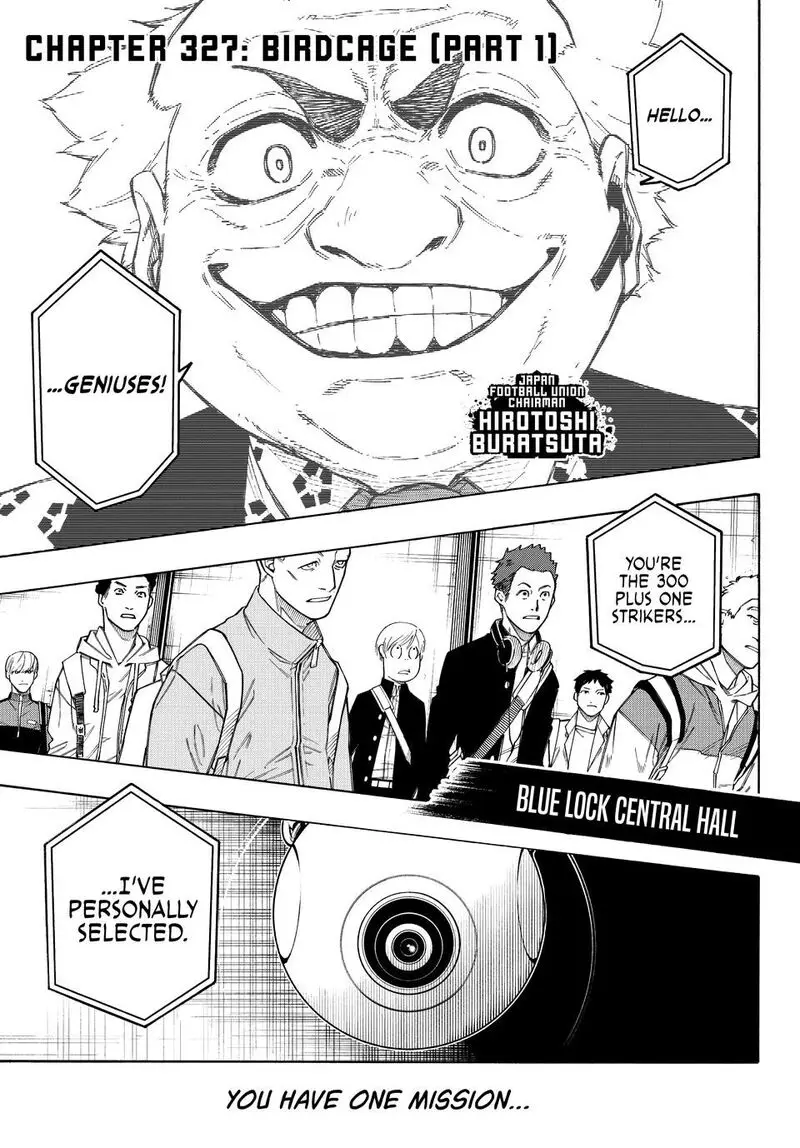 B Lock Manga, chapter 327, page 1