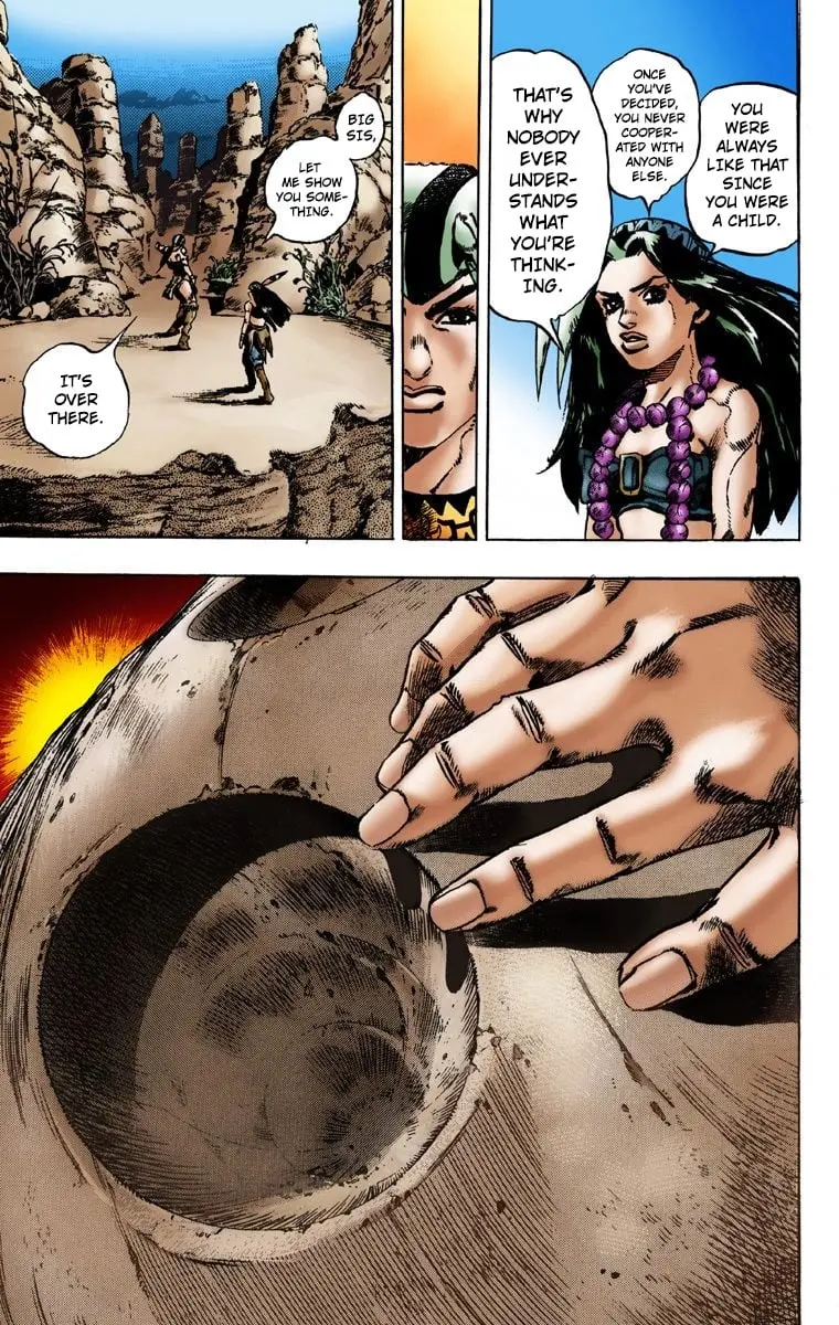 JoJo's Bizarre Adventure Steel Ball Run Colored Manga, chapter 1, page 17