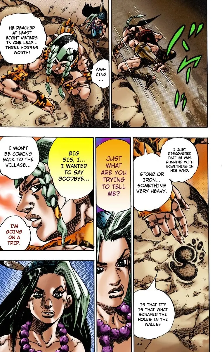 JoJo's Bizarre Adventure Steel Ball Run Colored Manga, chapter 1, page 20