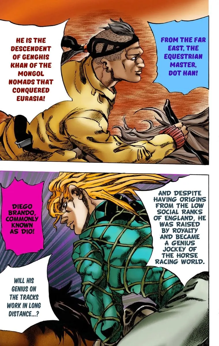 JoJo's Bizarre Adventure Steel Ball Run Colored Manga, chapter 1, page 35