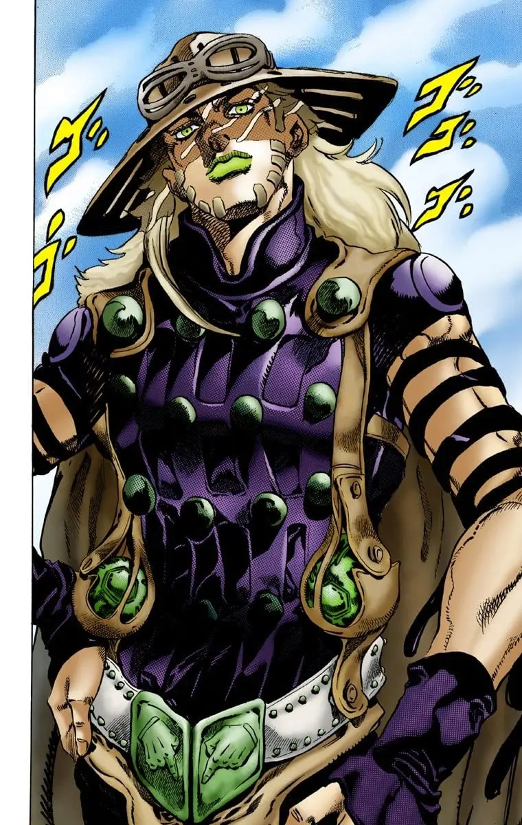 JoJo's Bizarre Adventure Steel Ball Run Colored Manga, chapter 1, page 40