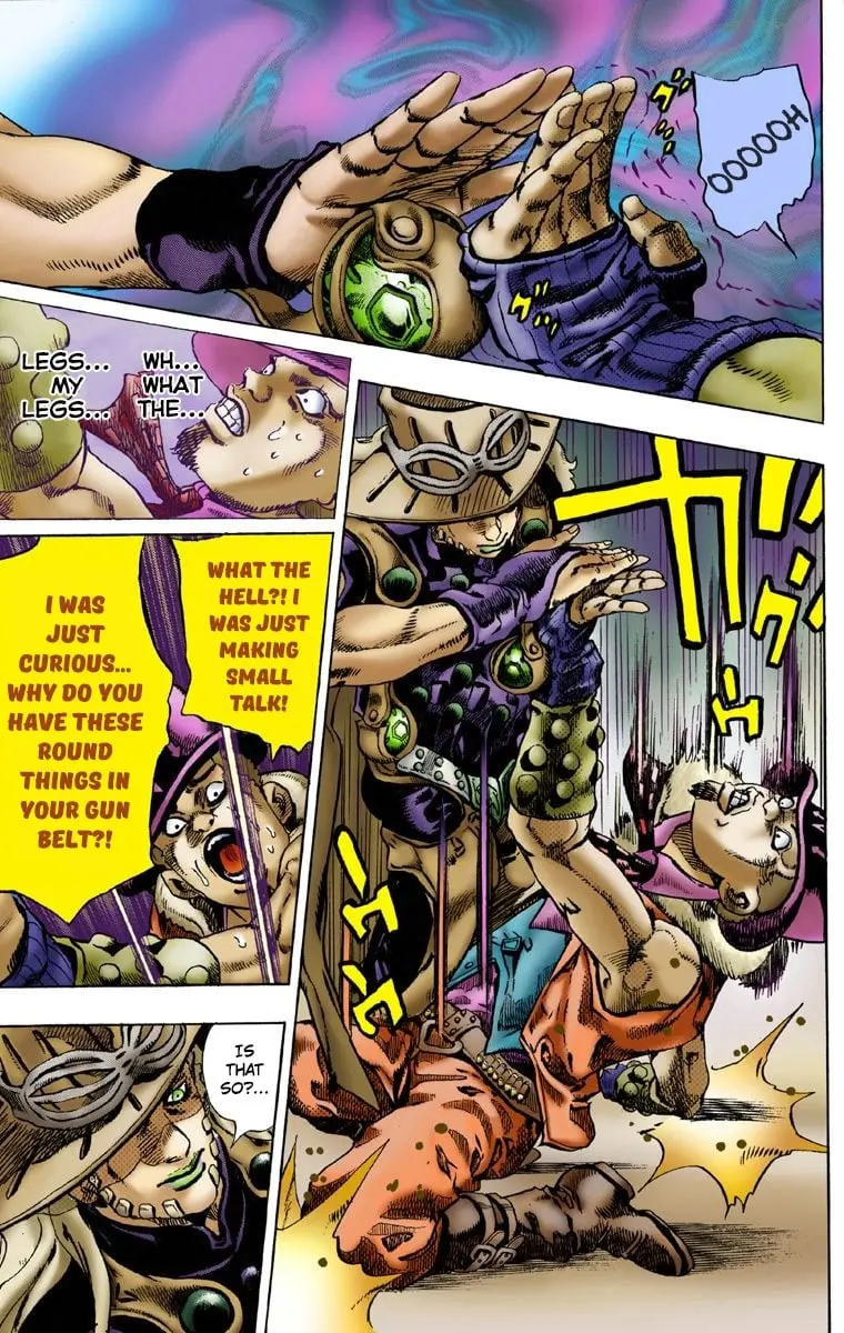 JoJo's Bizarre Adventure Steel Ball Run Colored Manga, chapter 1, page 43