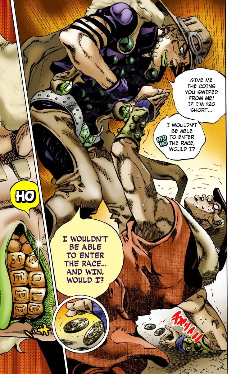 JoJo's Bizarre Adventure Steel Ball Run Colored Manga, chapter 1, page 45