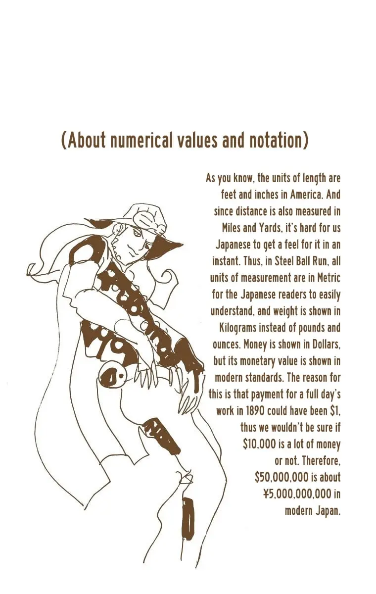 JoJo's Bizarre Adventure Steel Ball Run Colored Manga, chapter 2, page 1