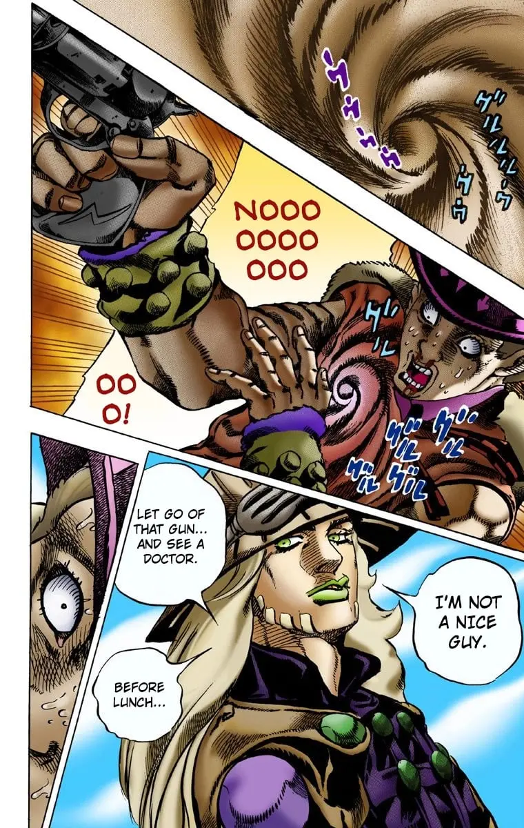 JoJo's Bizarre Adventure Steel Ball Run Colored Manga, chapter 2, page 23