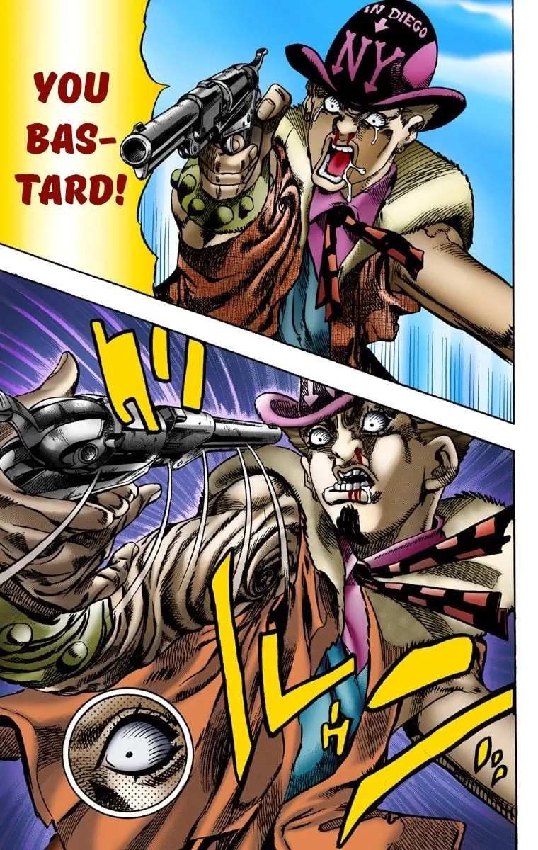 JoJo's Bizarre Adventure Steel Ball Run Colored Manga, chapter 2, page 24