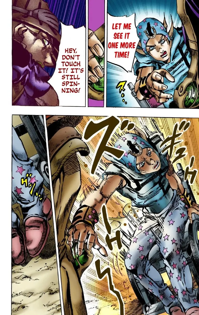JoJo's Bizarre Adventure Steel Ball Run Colored Manga, chapter 2, page 27