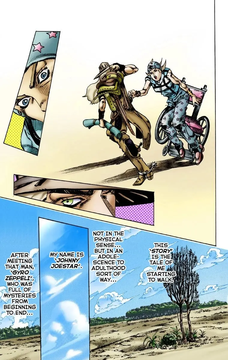 JoJo's Bizarre Adventure Steel Ball Run Colored Manga, chapter 2, page 28
