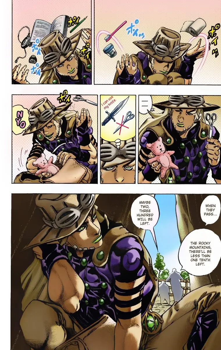 JoJo's Bizarre Adventure Steel Ball Run Colored Manga, chapter 4, page 3