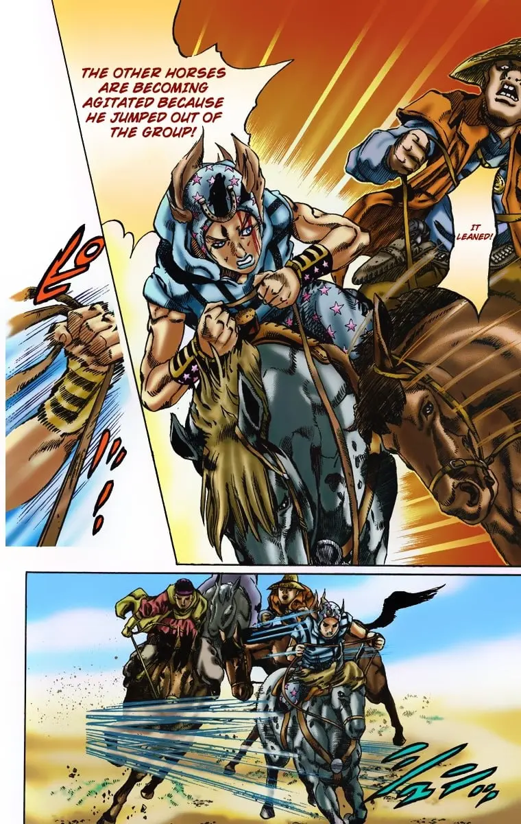 JoJo's Bizarre Adventure Steel Ball Run Colored Manga, chapter 5, page 9