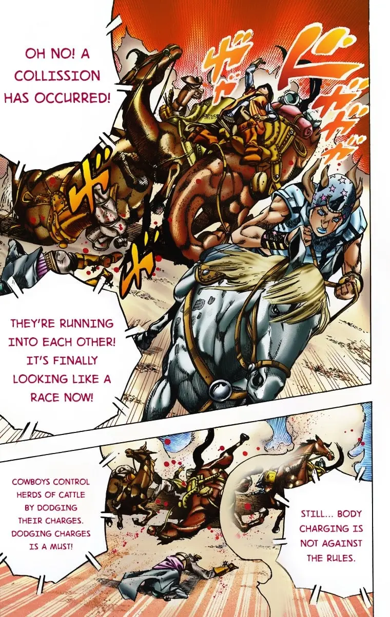 JoJo's Bizarre Adventure Steel Ball Run Colored Manga, chapter 5, page 10