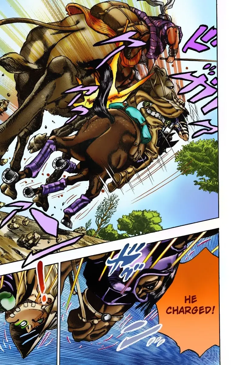 JoJo's Bizarre Adventure Steel Ball Run Colored Manga, chapter 5, page 13