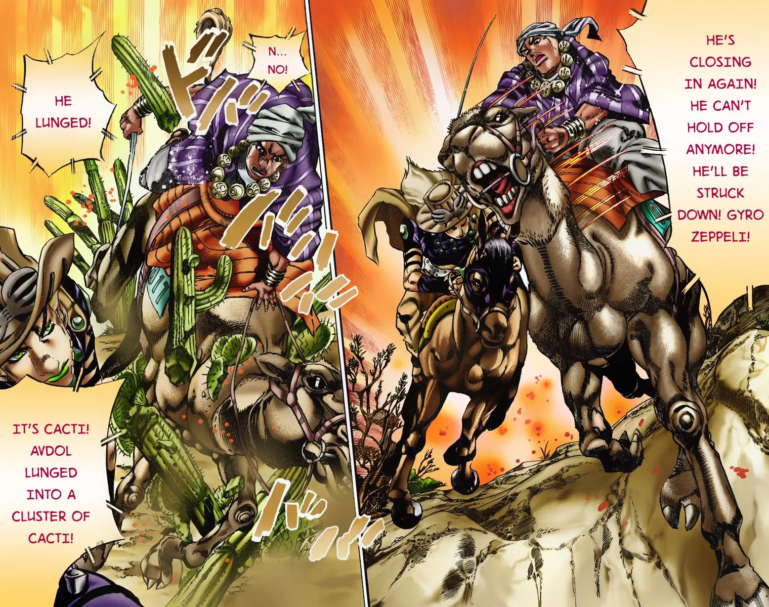 JoJo's Bizarre Adventure Steel Ball Run Colored Manga, chapter 5, page 18