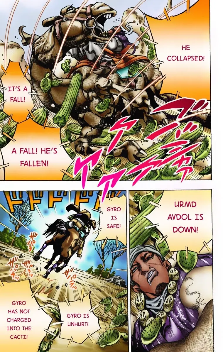 JoJo's Bizarre Adventure Steel Ball Run Colored Manga, chapter 5, page 20
