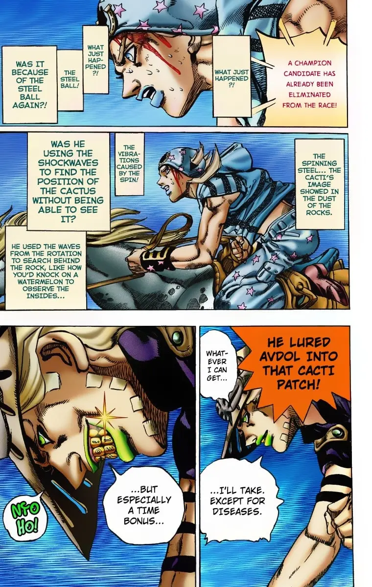 JoJo's Bizarre Adventure Steel Ball Run Colored Manga, chapter 5, page 24