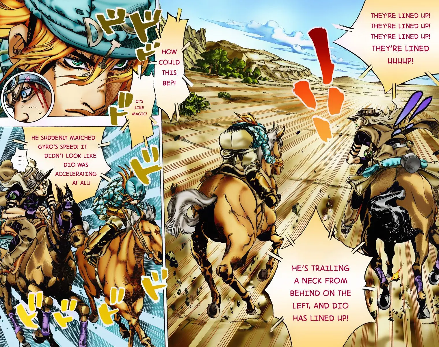 JoJo's Bizarre Adventure Steel Ball Run Colored Manga, chapter 6, page 9