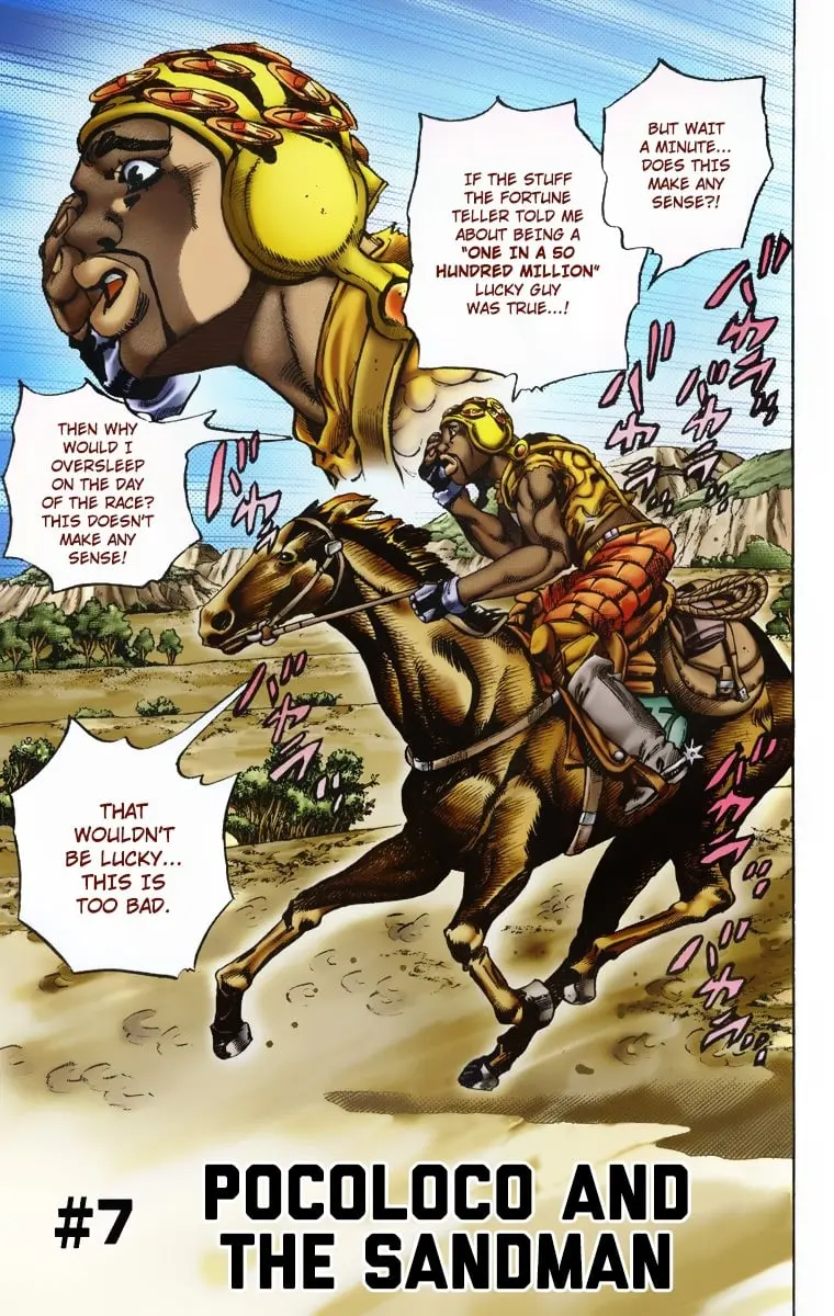 JoJo's Bizarre Adventure Steel Ball Run Colored Manga, chapter 7, page 1