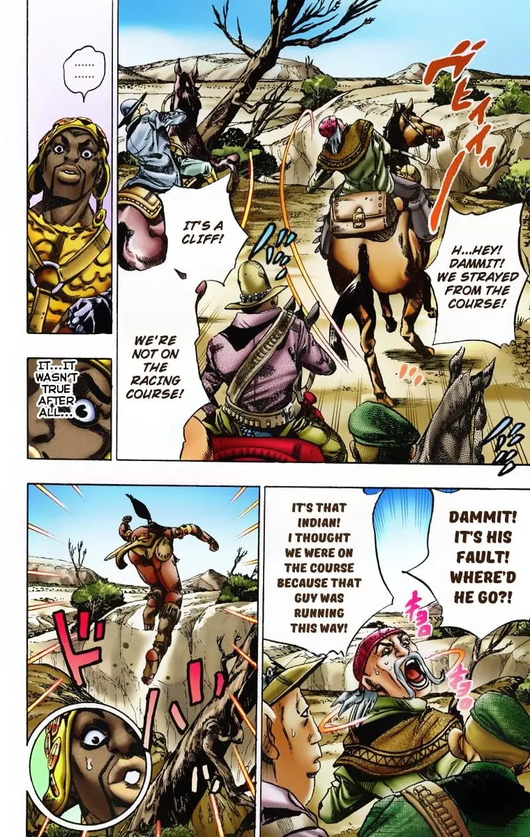 JoJo's Bizarre Adventure Steel Ball Run Colored Manga, chapter 7, page 5