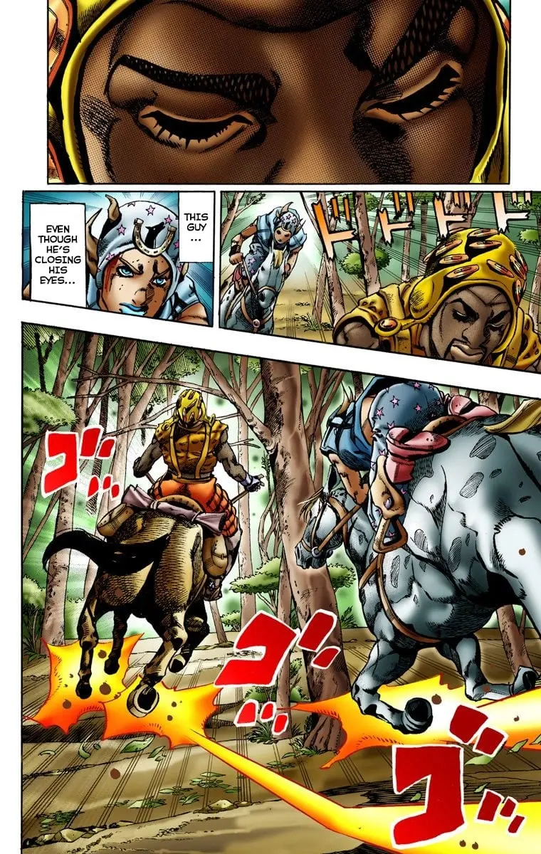 JoJo's Bizarre Adventure Steel Ball Run Colored Manga, chapter 8, page 6