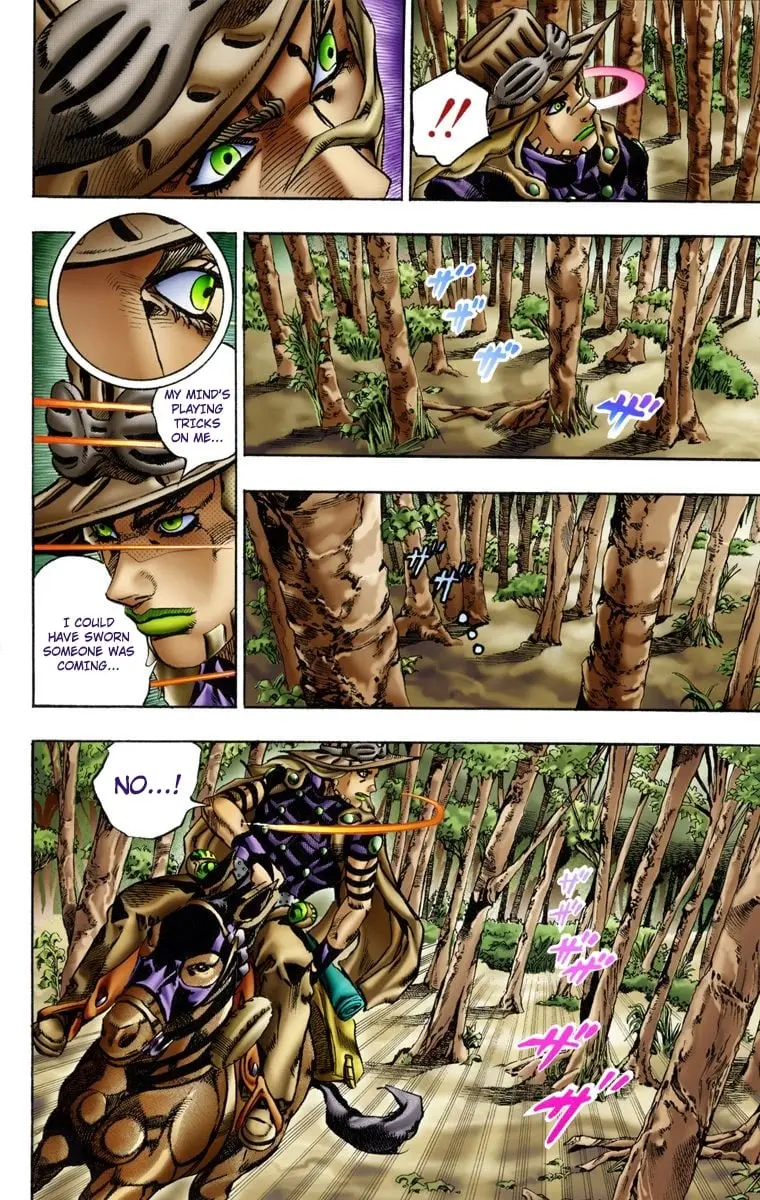 JoJo's Bizarre Adventure Steel Ball Run Colored Manga, chapter 8, page 13