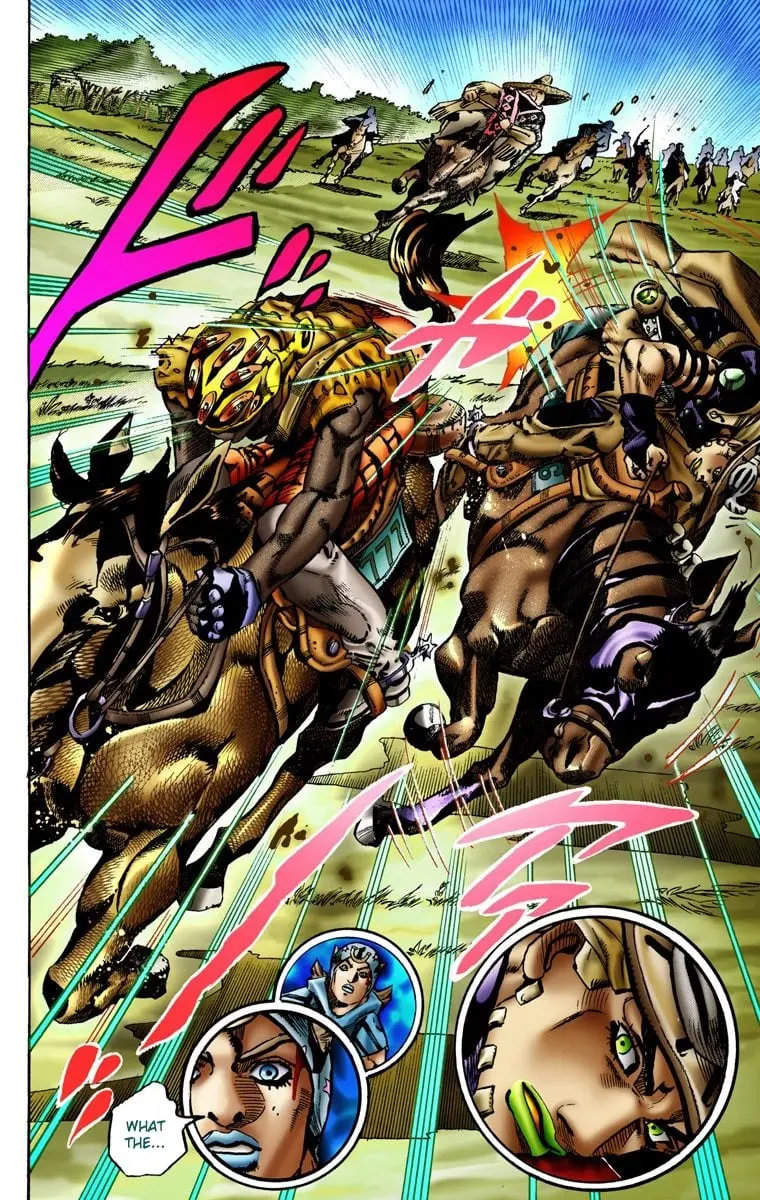 JoJo's Bizarre Adventure Steel Ball Run Colored Manga, chapter 9, page 10